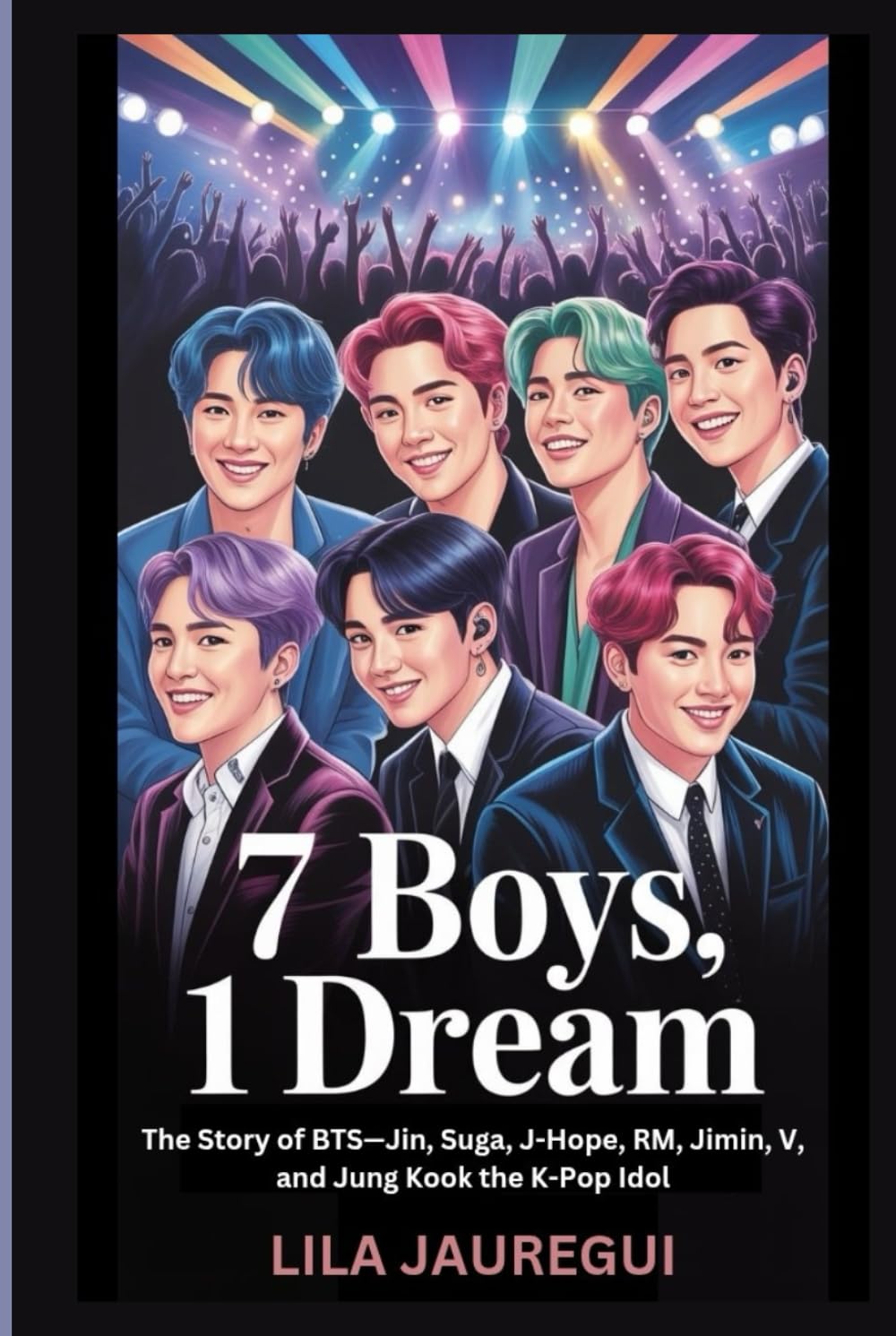 capítulo por capítulo baixar 7 BOYS, 1 DREAM: The Story of BTS—Jin, Suga, J-Hope, RM, Jimin, V, and Jung Kook the K-Pop Idol