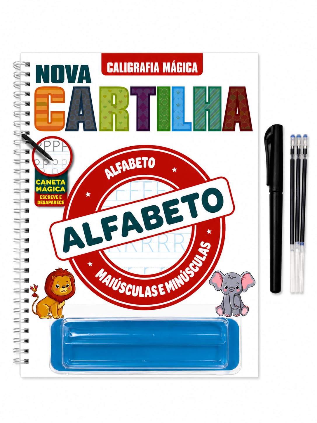 capítulo por capítulo baixar Caligráfia Mágica - Nova Cartilha - Alfabeto