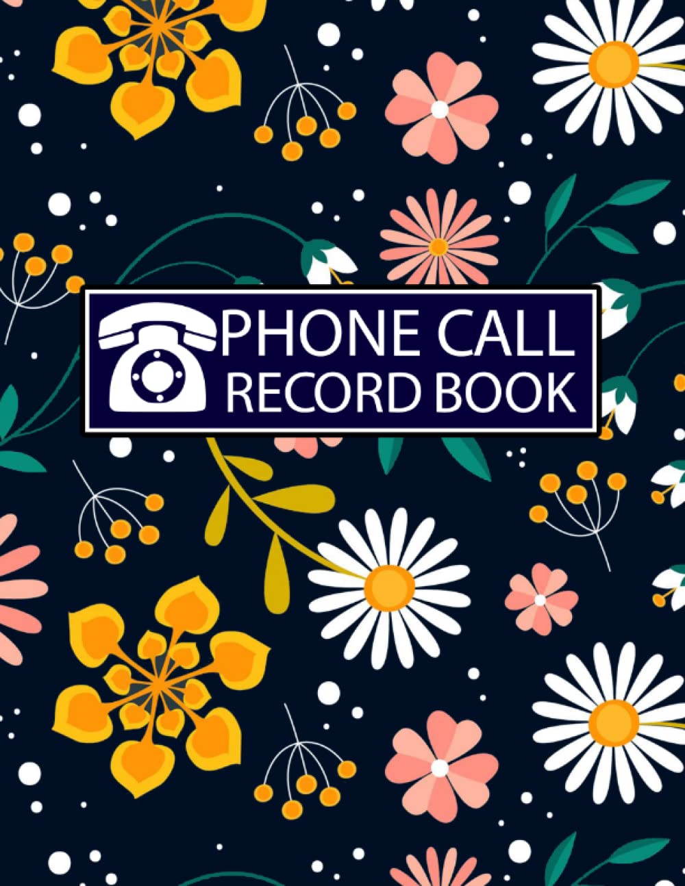 capítulo por capítulo baixar Phone Call Log Book: Phone Call Record log Book for Business and personal use With 450 Call Log Space For Records | voicemail Log Book To Record Contacts, Phone Numbers, Emails