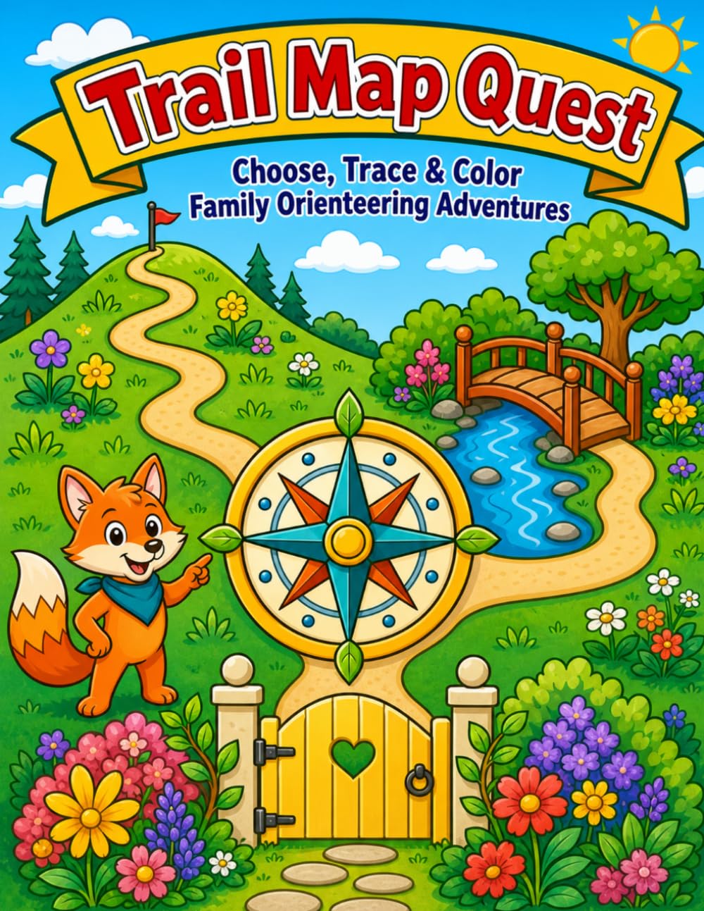 ler totalmente Trail Map Quest: Choose, Trace & Color Family Orienteering Adventures