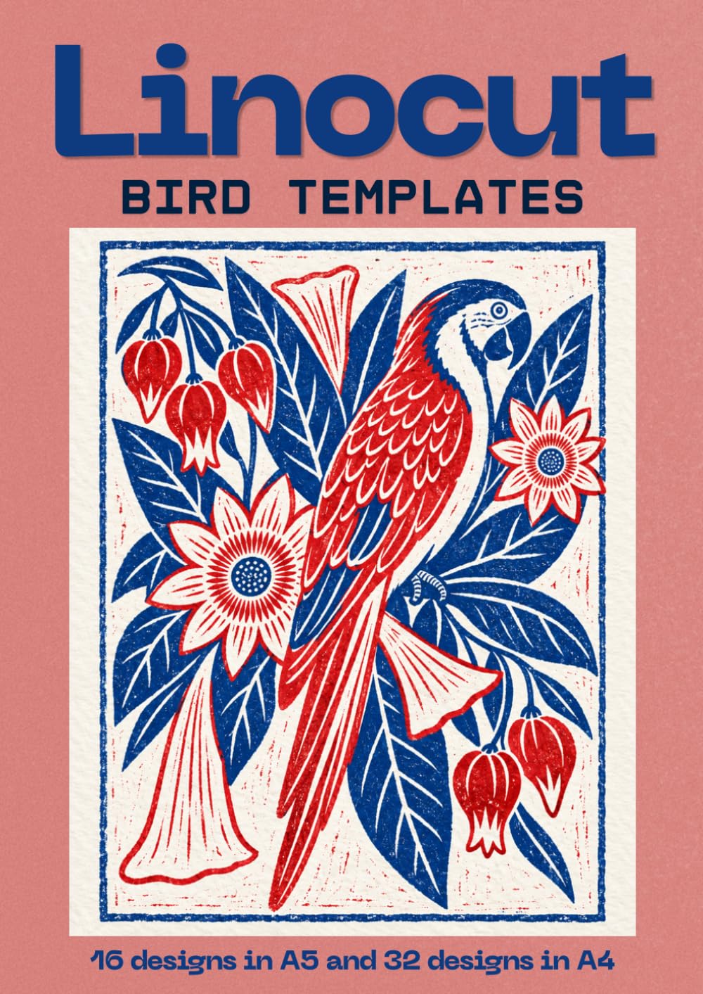 Linocut Bird Templates: 48 Bird Designs for Linocut Carving, Block Printing and Printmaking in A5 & A4 Sizes: A Collection of Detailed Bird, Flower... Relief Printing and Creative Art Projects baixar livro de graça