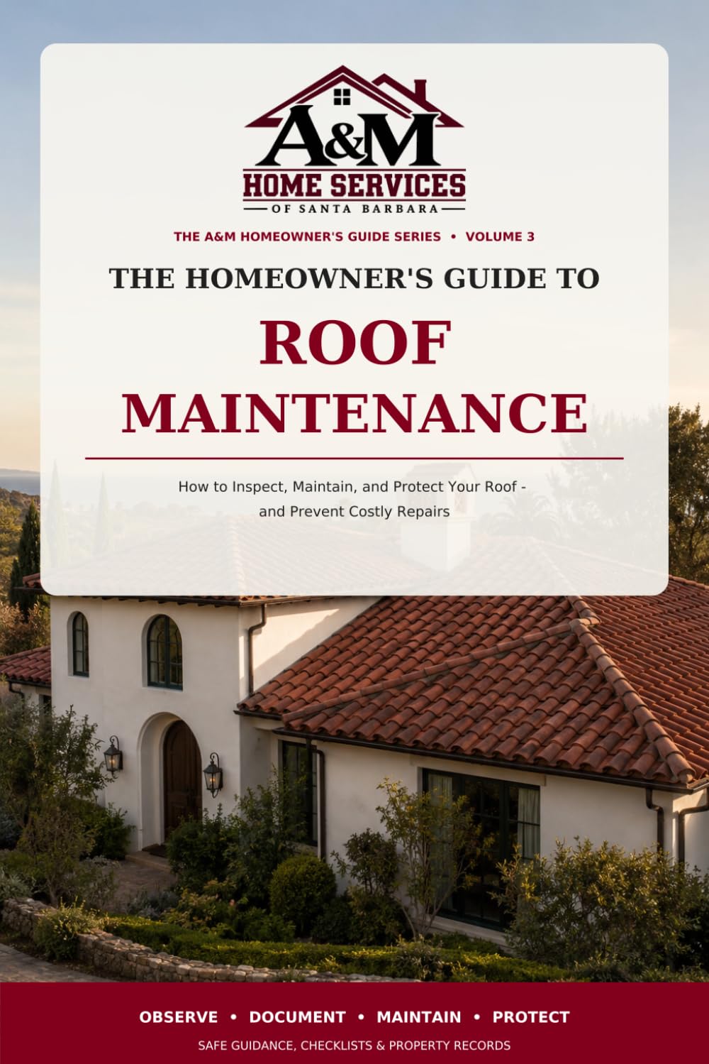 ler totalmente The Homeowner's Guide to Roof Maintenance: How to Inspect, Maintain, and Protect Your Roof - and Prevent Costly Repairs (The A&M Homeowner’s Guide Series)