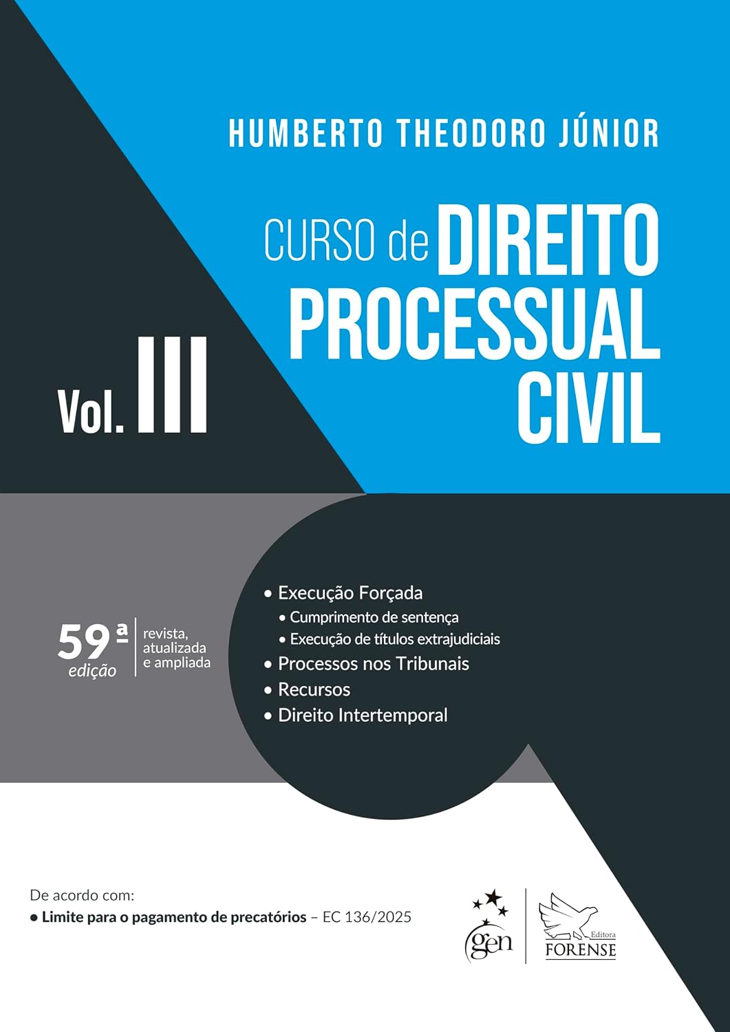 Curso de Direito Processual Civil Vol.3 - 59ª Edição 2026