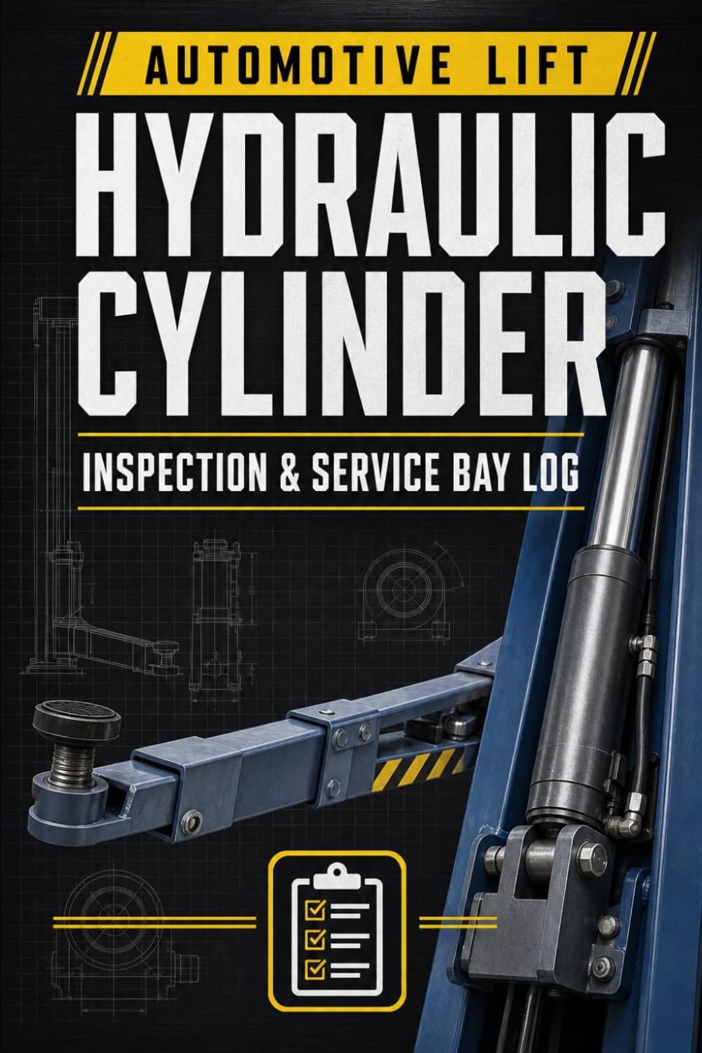 Automotive Lift Hydraulic Cylinder Inspection & Service Bay Log: 6-Month Tracker for Hydraulic Fluid, Safety Latches, Lift Pads, and Vehicle VINs baixar o livro de graça