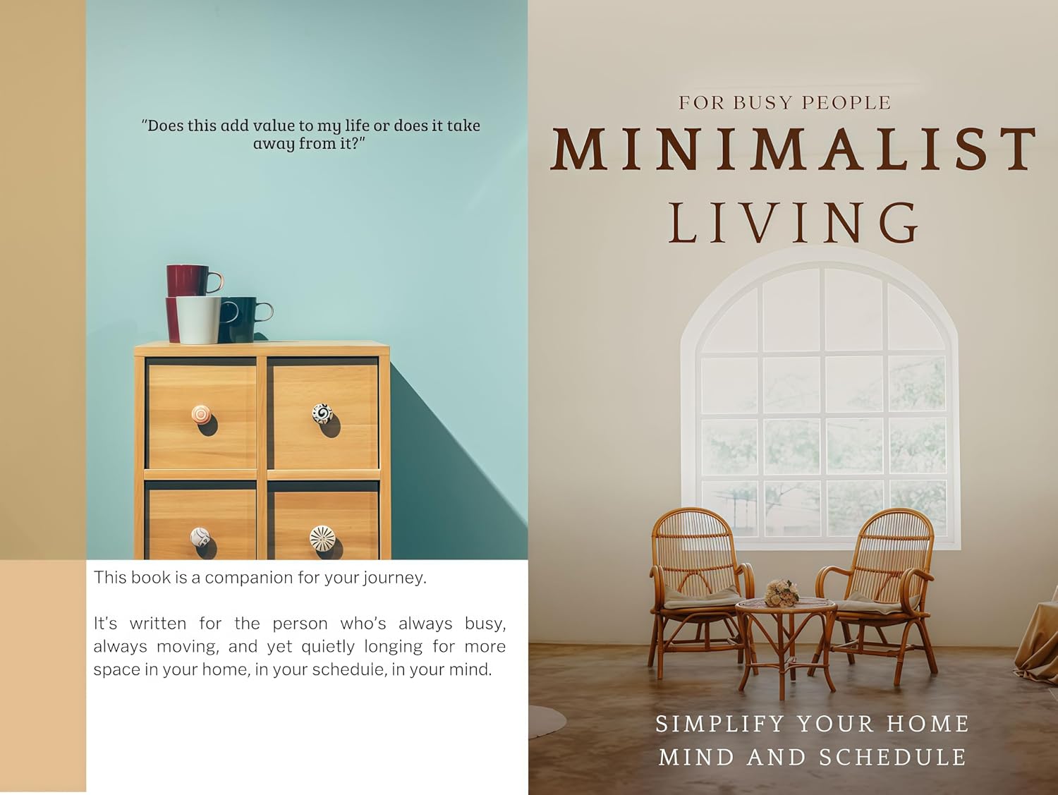Minimalist Living for Busy People: Simplify Your Home Mind and Schedule (English Edition) baixar livro de graça