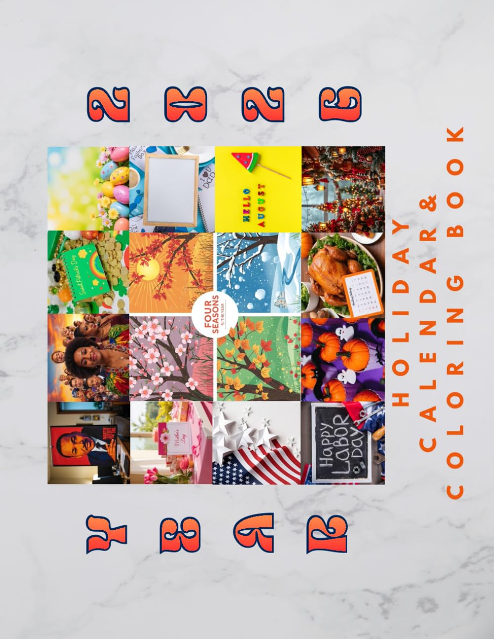 Year 2026 Four Seasons Holiday Calendar And Coloring Book baixar o livro de graça