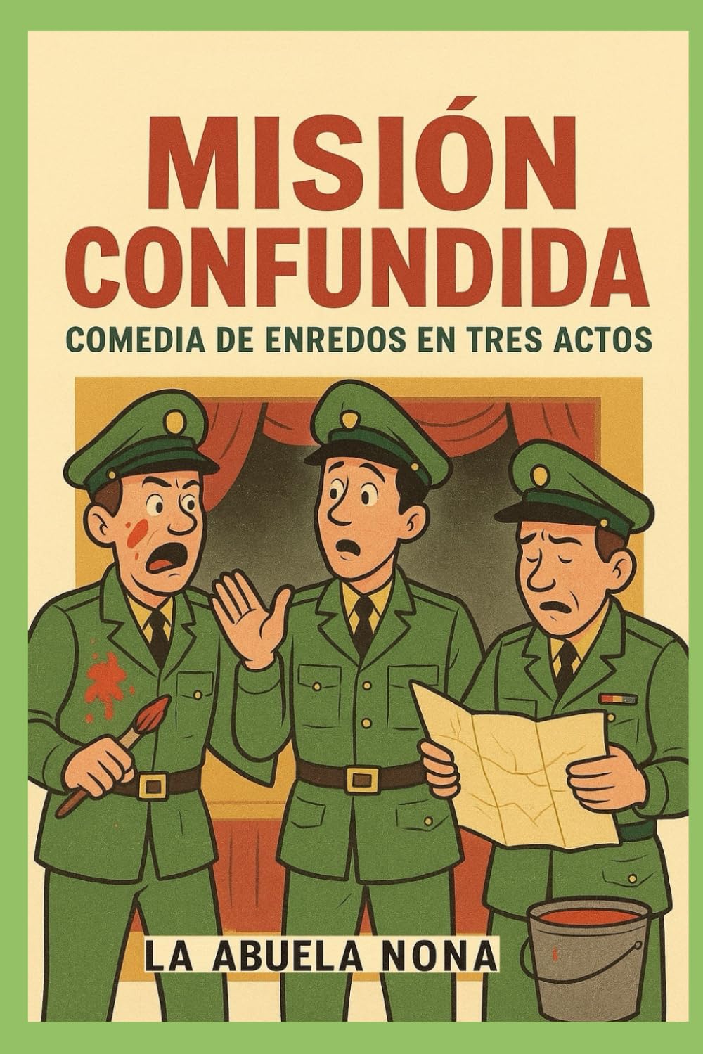 ler totalmente MISIÓN CONFUNDIDA: Comedia de enredos en tres actos. (Spanish Edition)