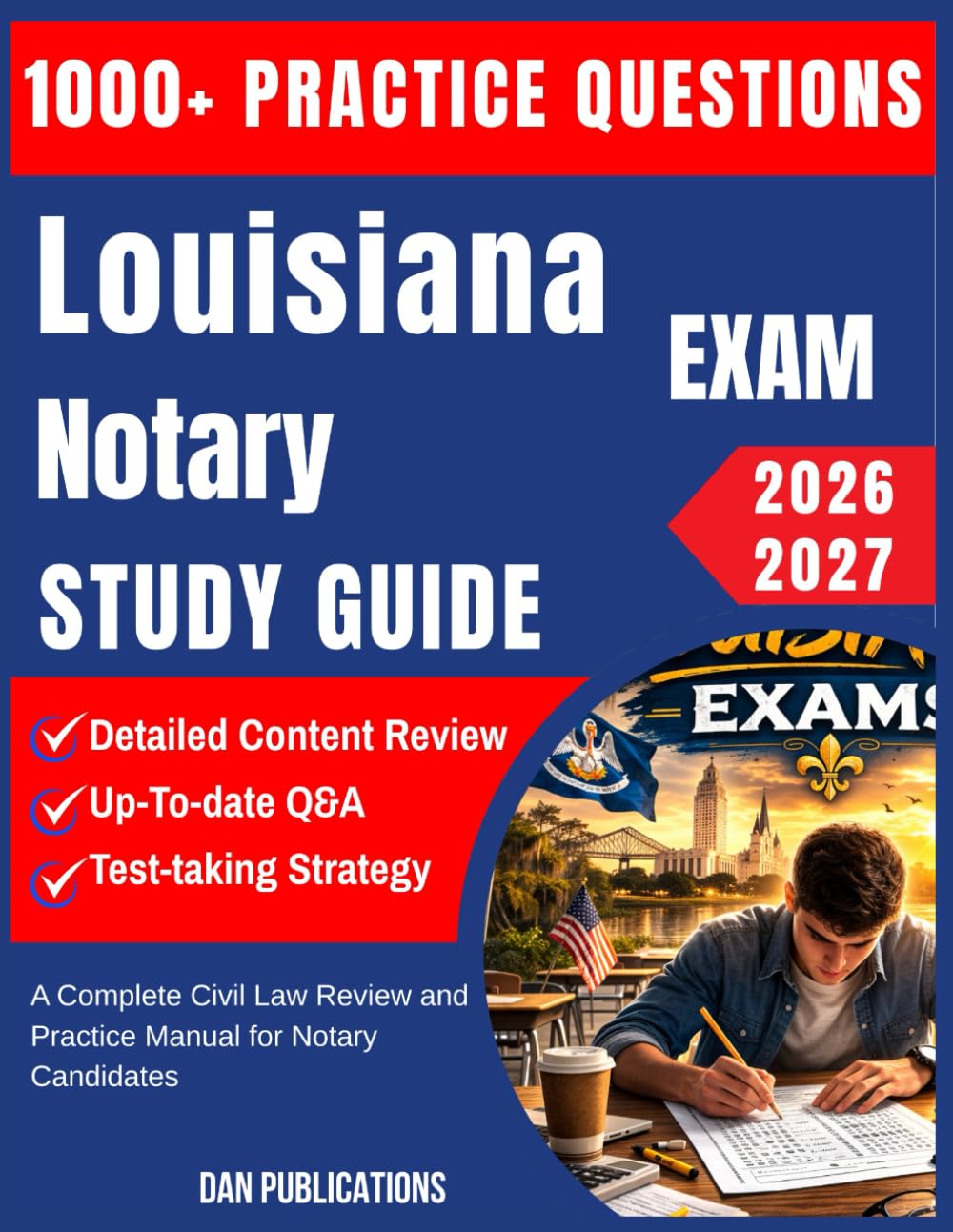 ler totalmente Louisiana Notary Exam Study Guide 2026-2027: A Complete Civil Law Review and Practice Manual for Notary Candidates