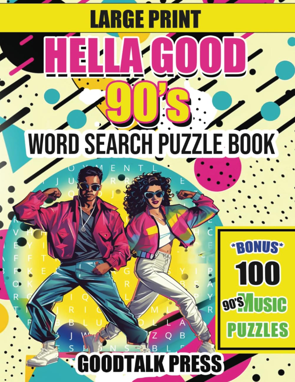 Hella Good 90's Large Print Word Search Puzzle Book: For Seniors | Adults | Teens | Visually Impaired | Nostalgic Memories for Stress Relief and Fun baixar o livro de graça