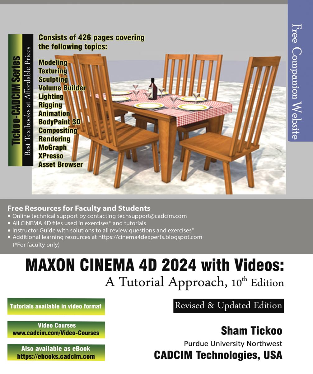 MAXON CINEMA 4D 2024 with Videos: A Tutorial Approach, 10th Edition (English Edition) baixar o livro de graça