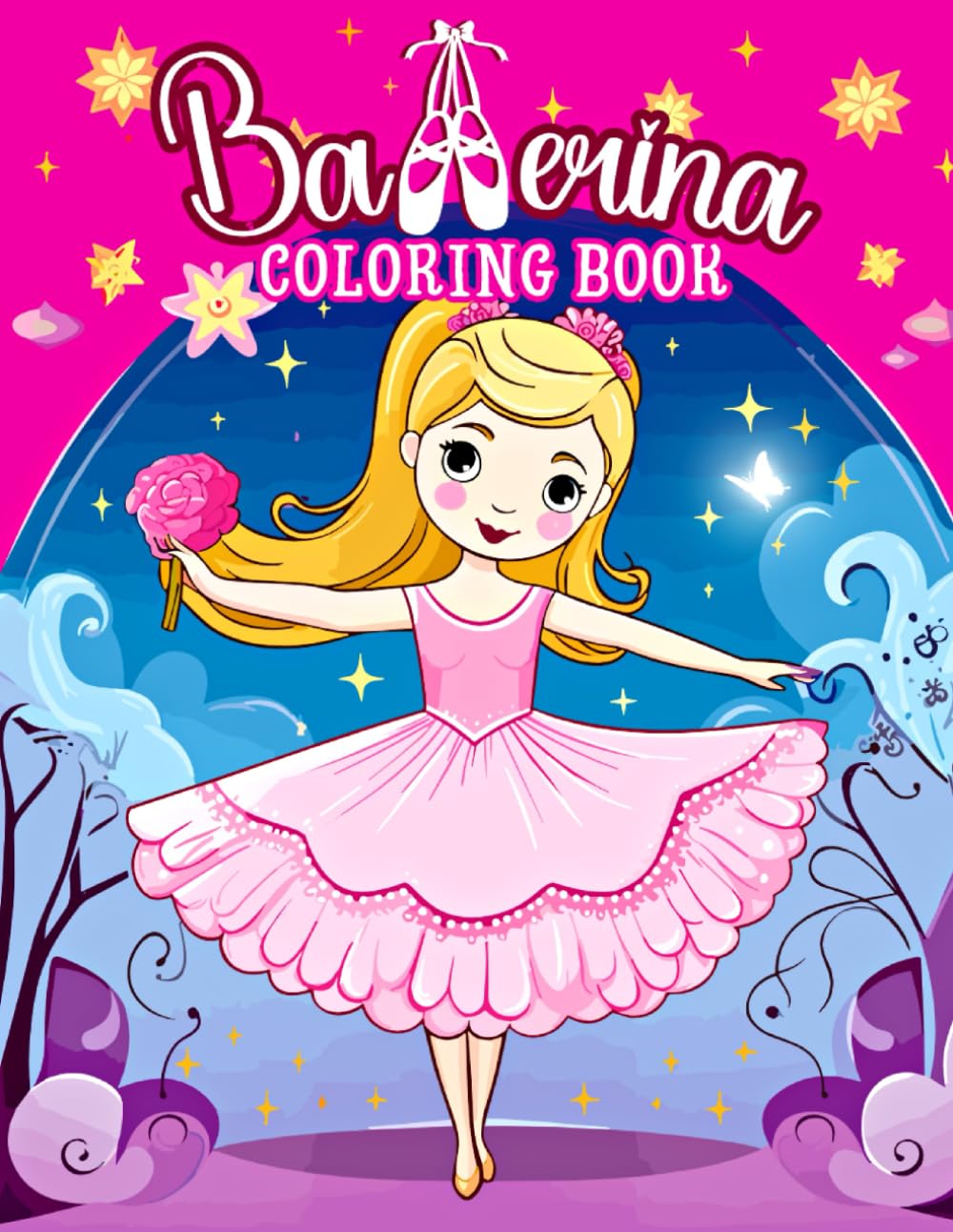 capítulo por capítulo baixar Ballerina Coloring Book: 30 Beautiful Illustrations with Ballerinas for Girls Ages 4-8