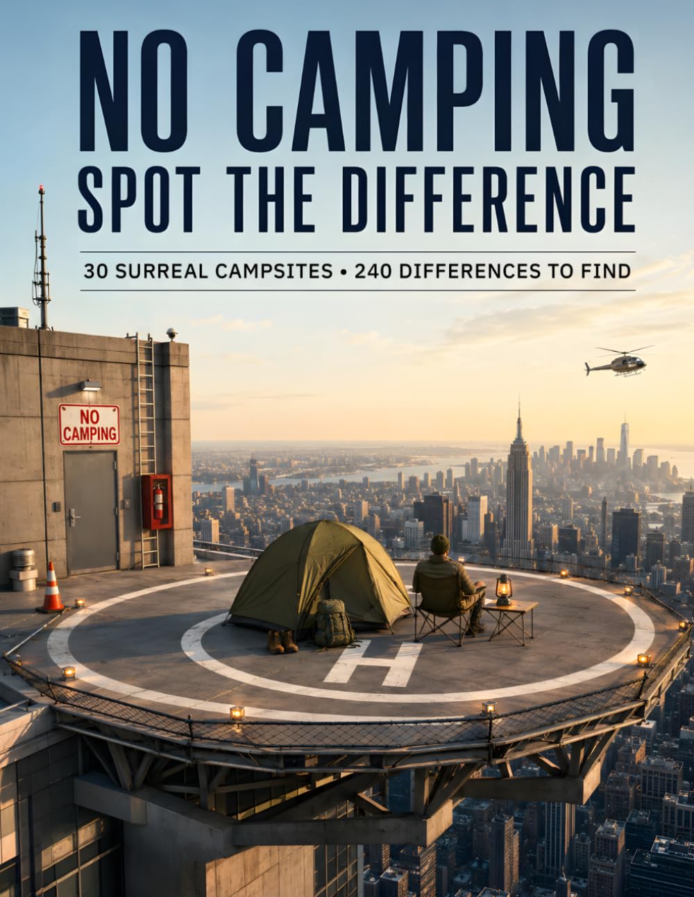 capítulo por capítulo baixar No Camping: Spot the Difference: 30 Surreal Campsites and 240 Differences to Find (Smilos Spot the Difference Series)