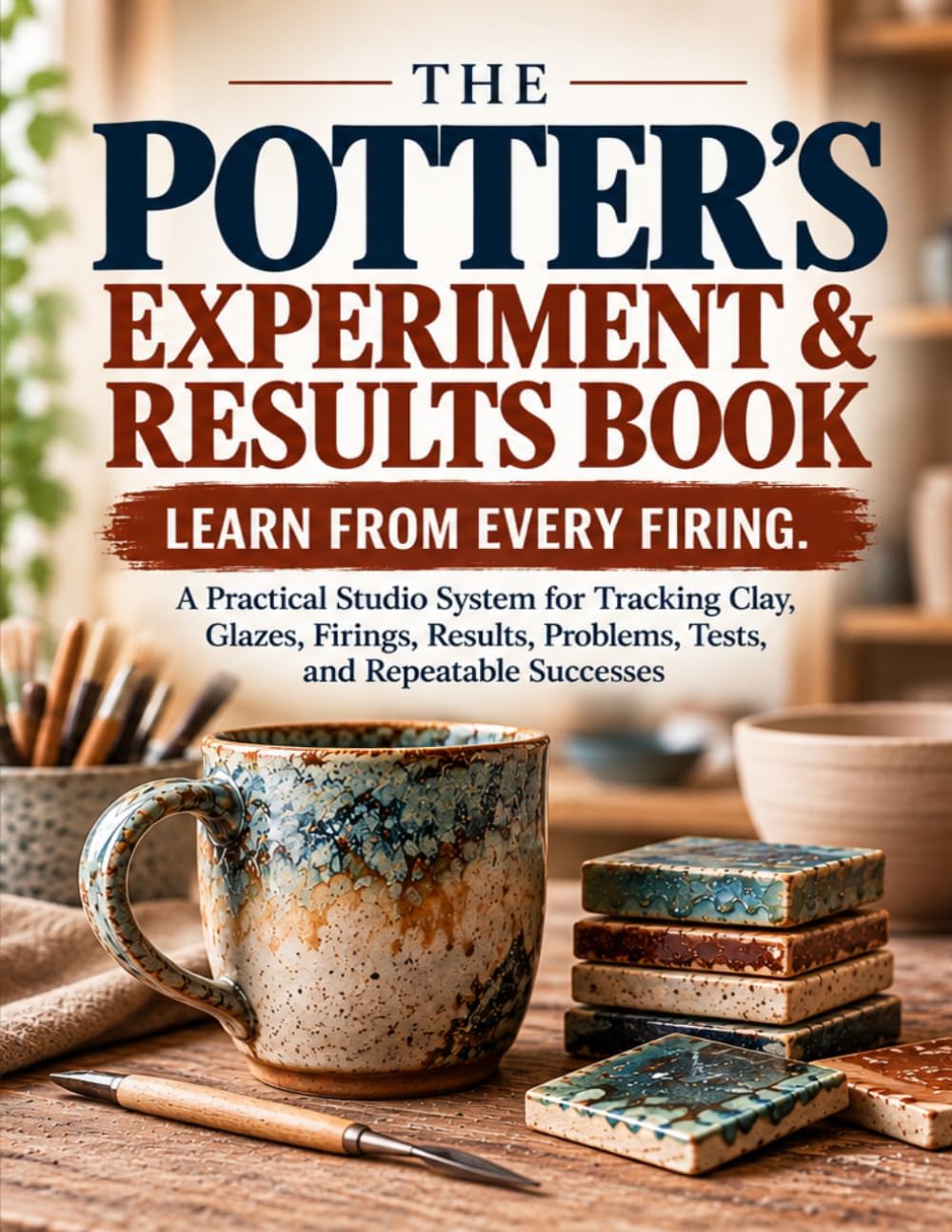 ler totalmente The Potter’s Experiment & Results Book: A Practical Studio System for Tracking Clay, Glazes, Firings, Results, Problems, Tests, and Repeatable Successes