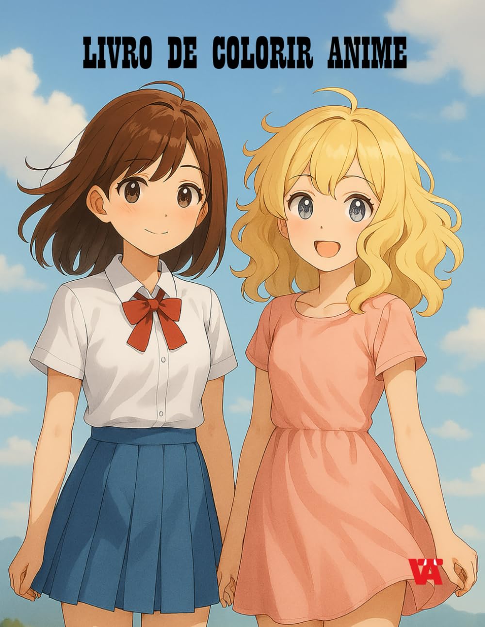 Livro de Colorir Anime: LIVRO DE COLORIR. 50 ILUSTRAÇÕES (Portuguese Edition) baixar livro de graça