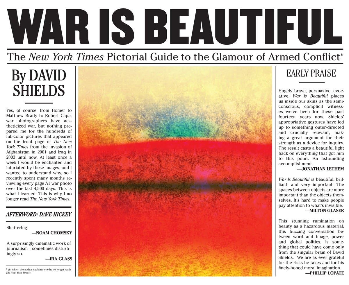 ler totalmente War Is Beautiful: The New York Times Pictorial Guide to the Glamour of Armed Conflict*