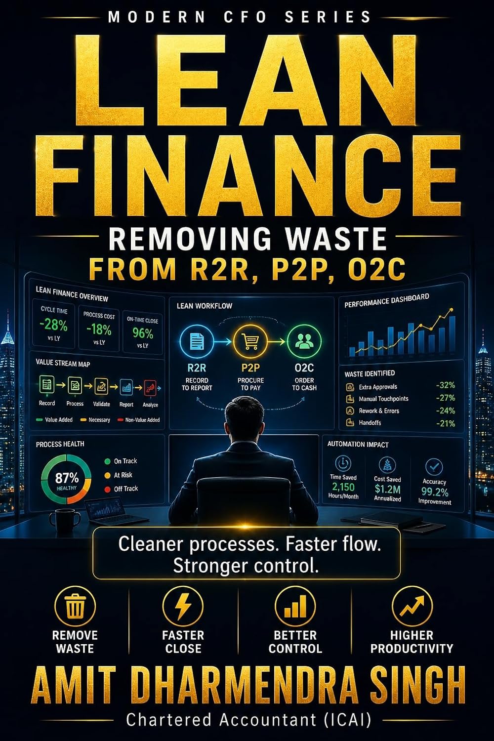 capítulo por capítulo baixar Lean Finance: Removing Waste from R2R, P2P, and O2C: Remove waste, strengthen flow, speed up your finance (The Modern CFO Series) (English Edition)