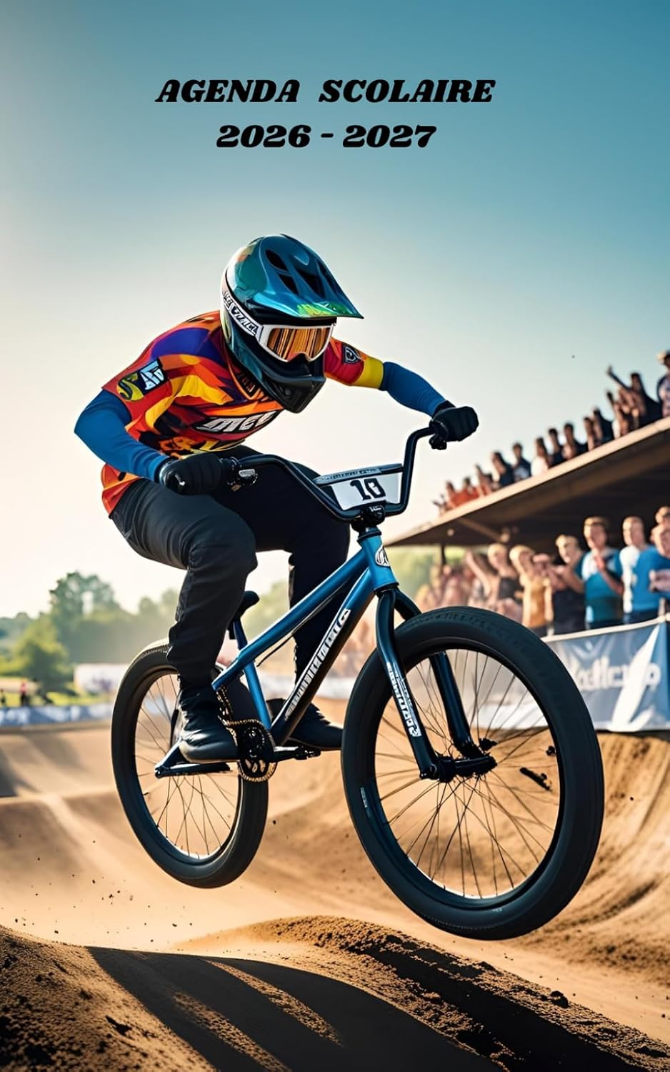 ler totalmente AGENDA SCOLAIRE 2026-2027 - BMX RACE: Calendrier journalier 2026 2027 | 1 jour par page | planificateur pour élève, élémentaire, collégien, lycée et étudiant | Couverture Sport (French Edition)