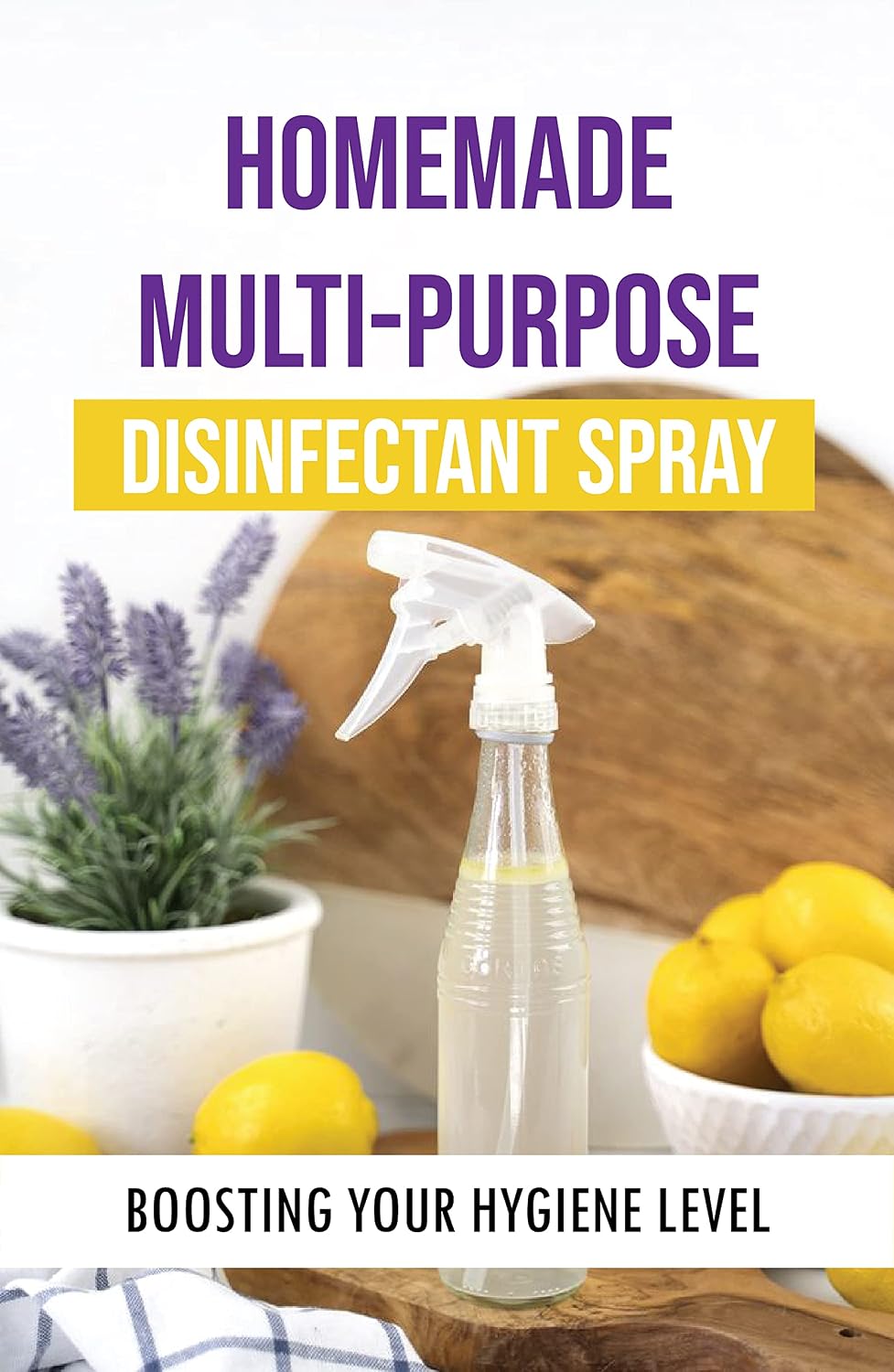 Homemade Multi-Purpose Disinfectant Spray: Boosting Your Hygiene Level: How To Make Homemade Lysol Disinfectant Spray (English Edition) baixar livro de graça