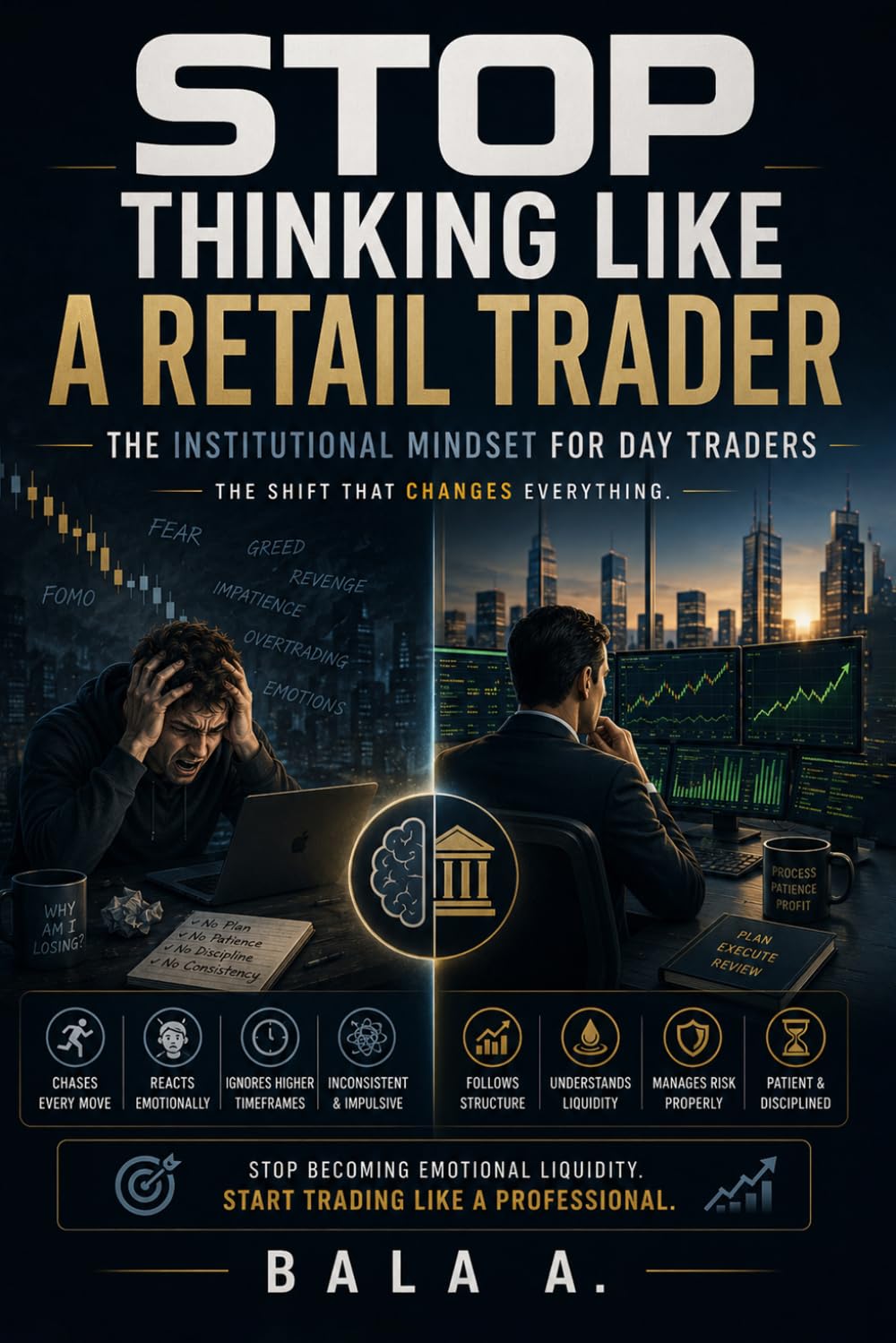 ler totalmente Stop Thinking Like A Retail Trader: The Institutional Mindset For Day Traders