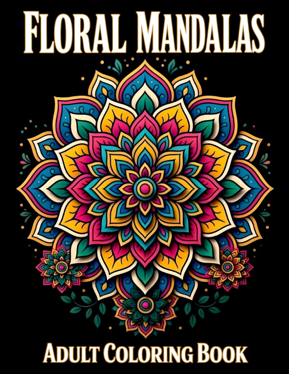Floral Mandalas: An Adult Coloring Book for Stress Relief, Mindful Relaxation, and Botanical Mindfulness: 50 Intricate Botanicals and Geometric Patterns for Creative Calm baixar o livro de graça
