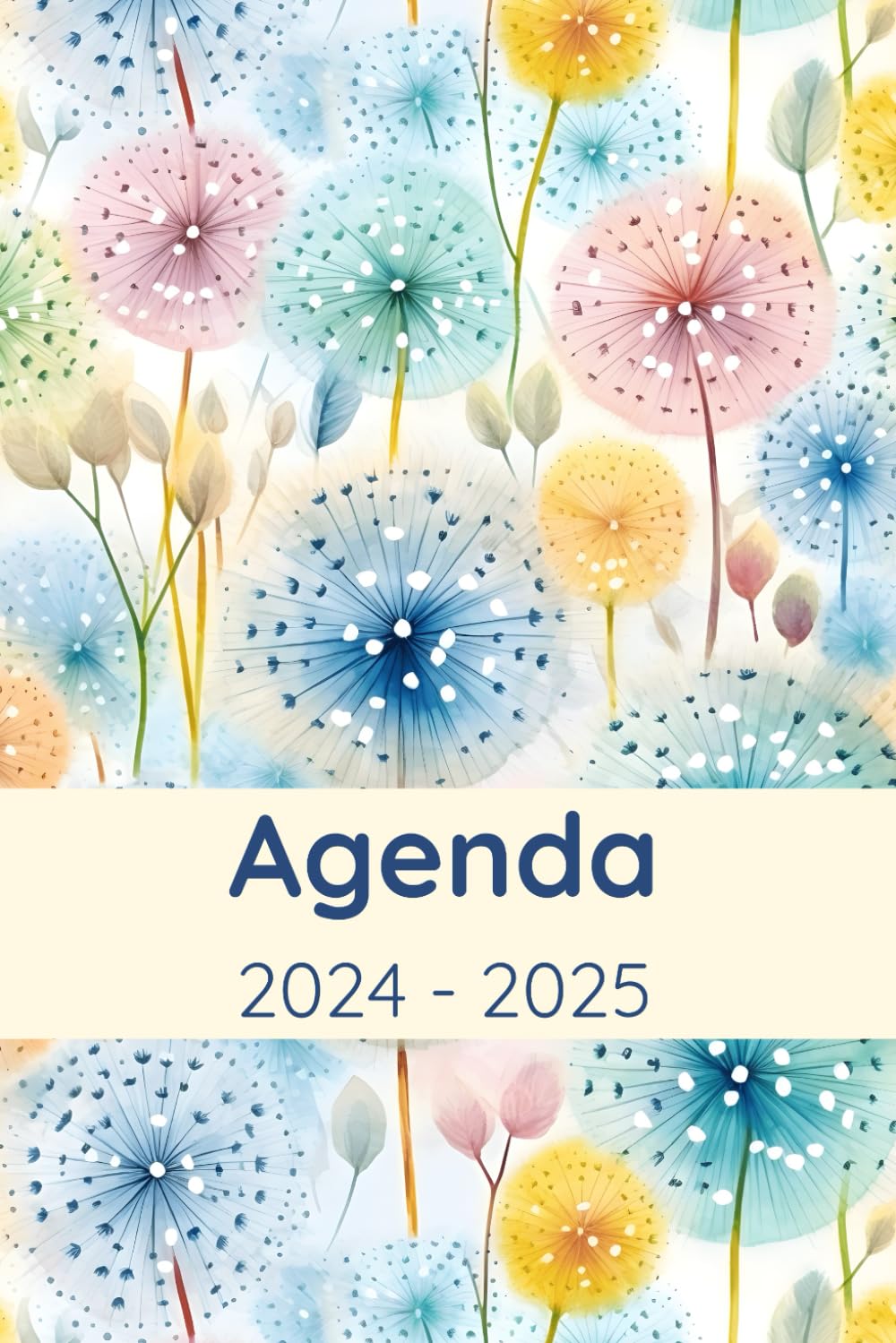 ler totalmente Agenda 2024-2025: Idée de cadeau pour amoureux des fleurs, des pissenlits, du jardinage, Planificateur organisateur mensuel et semainier (French Edition)