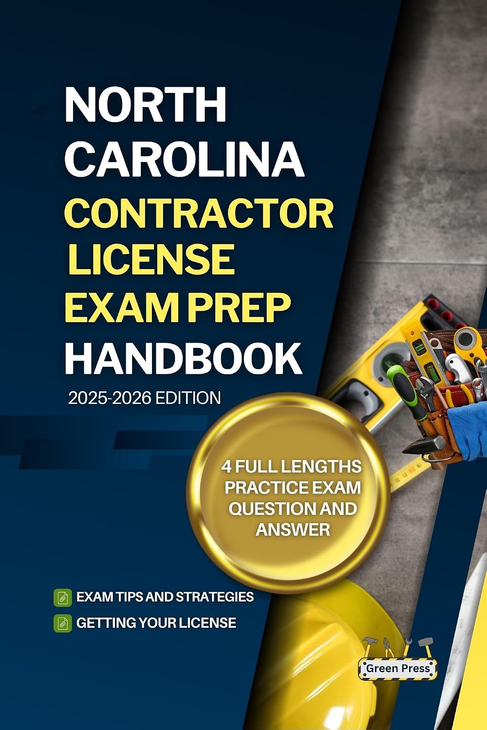 NORTH CAROLINA CONTRACTOR LICENSE EXAM PREP HANDBOOK: A Complete Guide to Passing the Exam on Your First Try (USA GENERAL CONTRACTOR LICENSE EXAM PREP GUIDES) (English Edition) baixar livro de graça