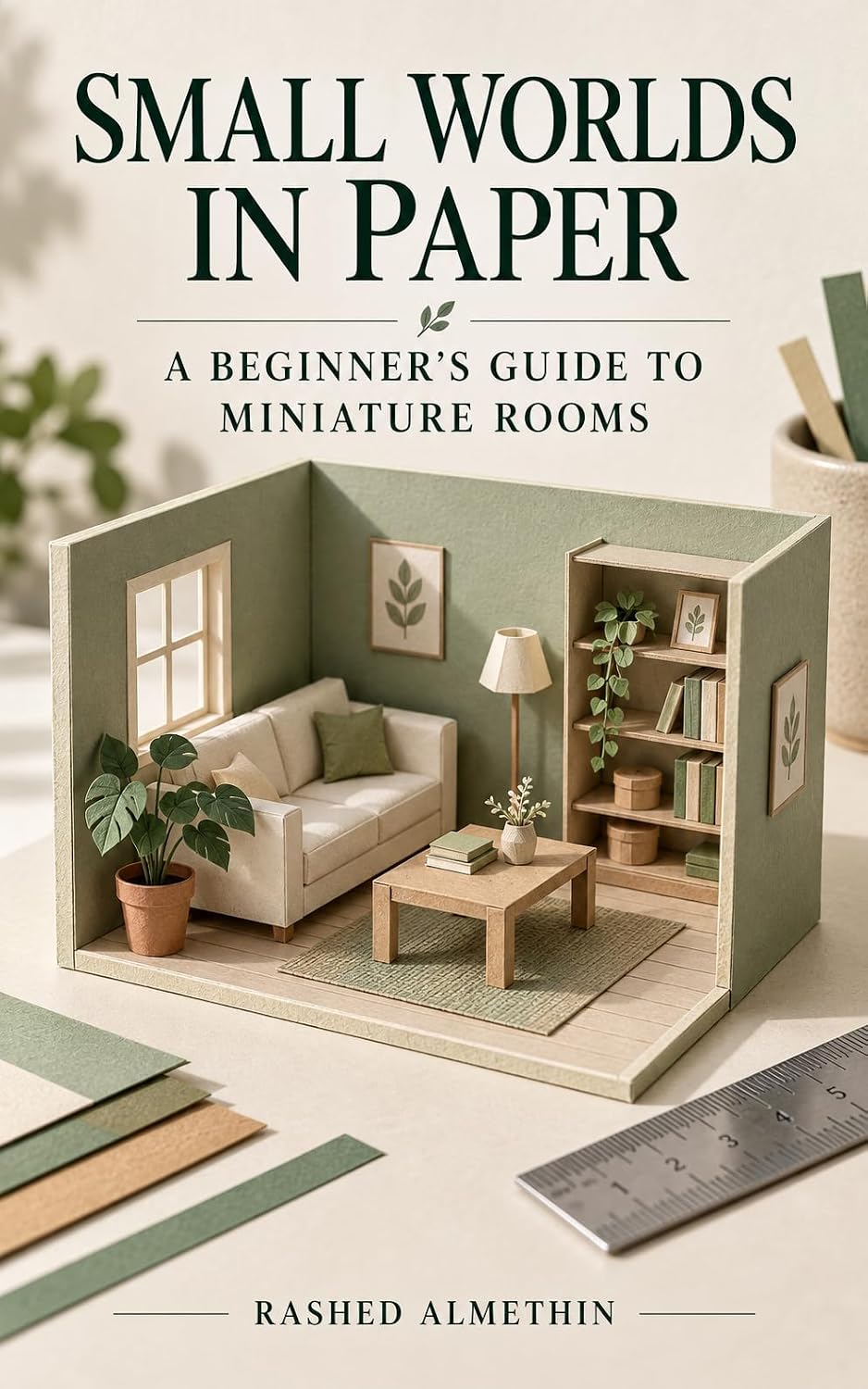 ler totalmente Small Worlds in Paper: A Beginner's Guide to Miniature Rooms (English Edition)