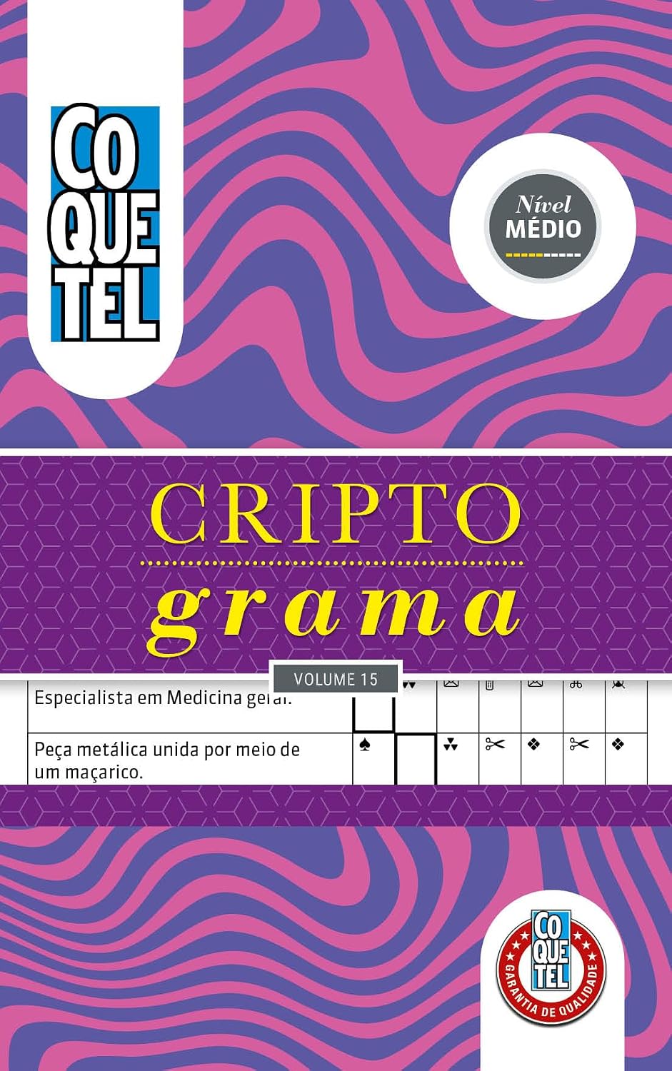 capítulo por capítulo baixar Livro Coquetel Espiral Criptograma 15: antenha seu cérebro ativo com o desafio definitivo em palavras!