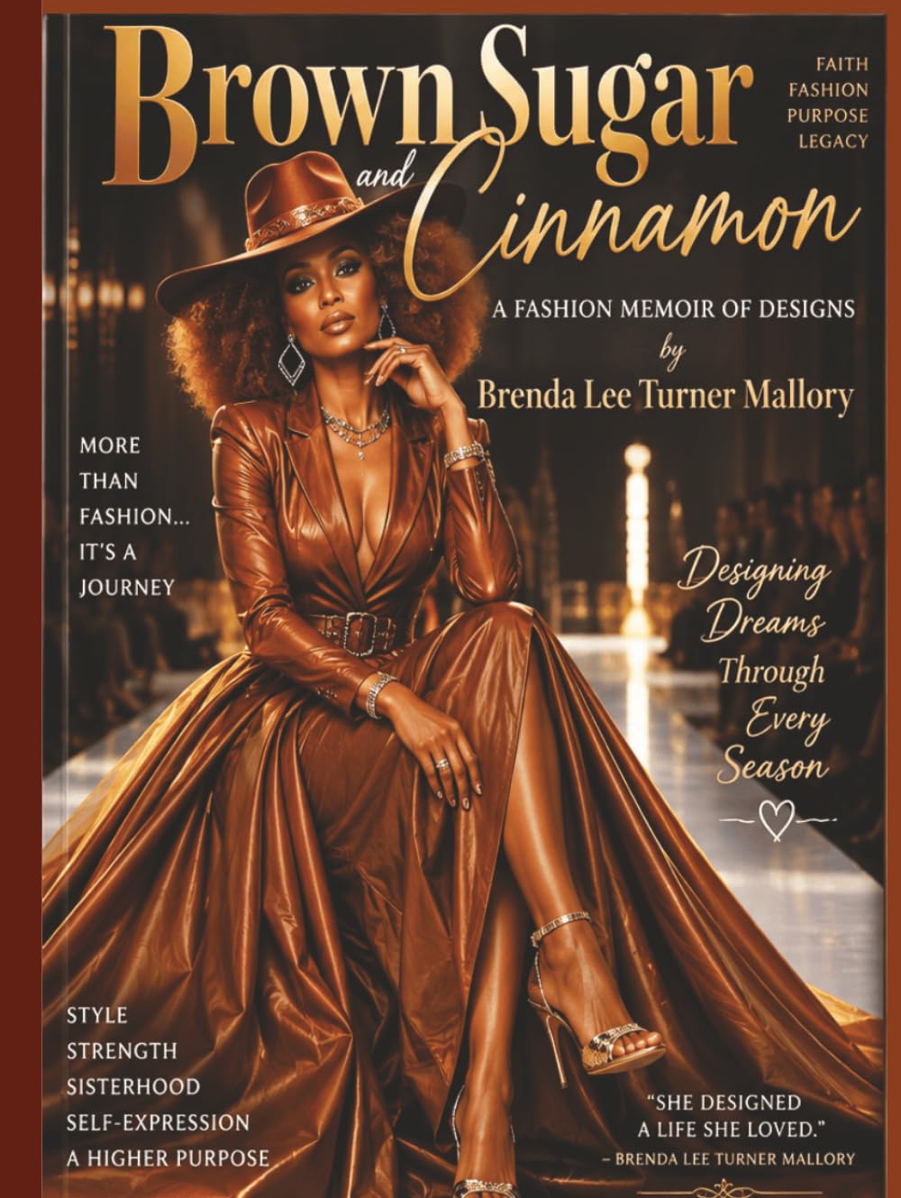 ler totalmente Brown Sugar And Cinnamon: A Fashion Memoir Of Designs by Brenda Lee Turner Mallory
