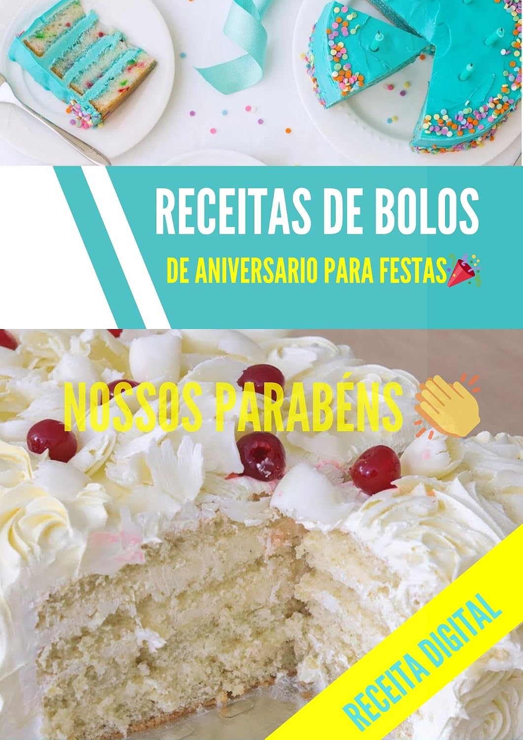 Receita de bolos de aniversário: Melhores receitas de bolo deliciosos baixar o livro de graça