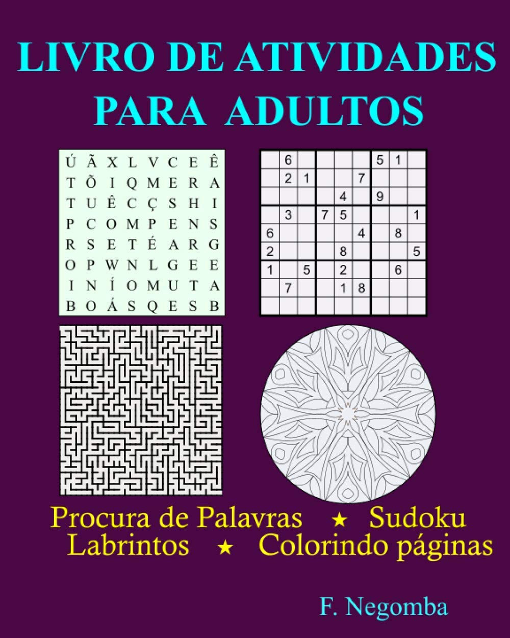 Livro de Atividades Para Adultos