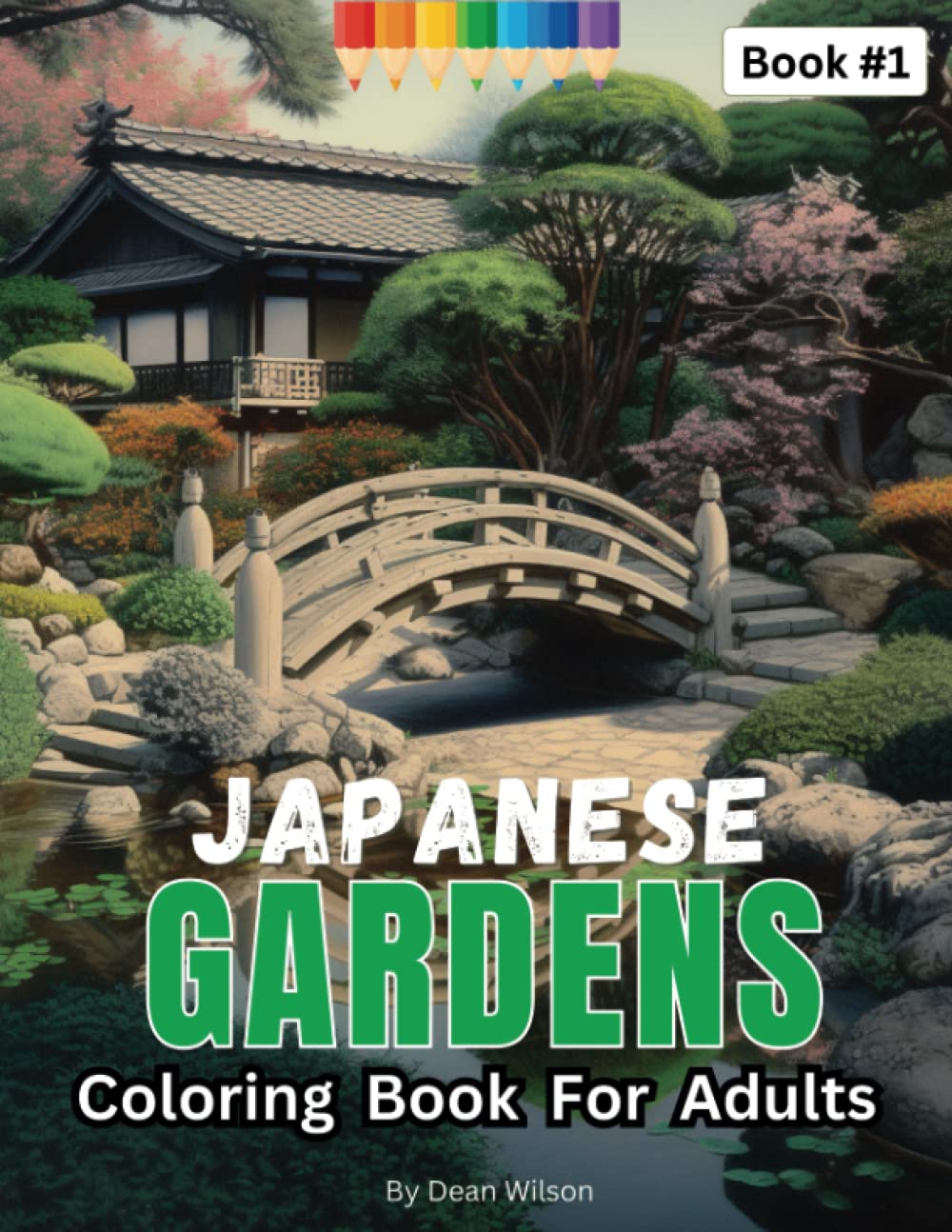 Japanese Gardens Coloring Book For Adults baixar livro de graça
