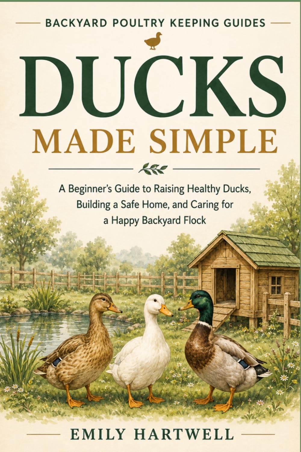 DUCKS MADE SIMPLE: A Beginner's Guide to Raising Healthy Ducks, Building a Safe Home, and Caring for a Happy Backyard Flock (Backyard Poultry Keeping Guides) baixar o livro de graça