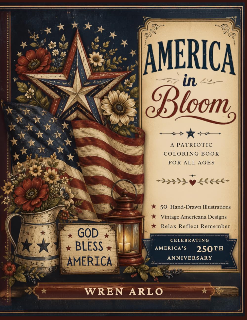 ler totalmente America in Bloom: A Patriotic Coloring Book for All Ages