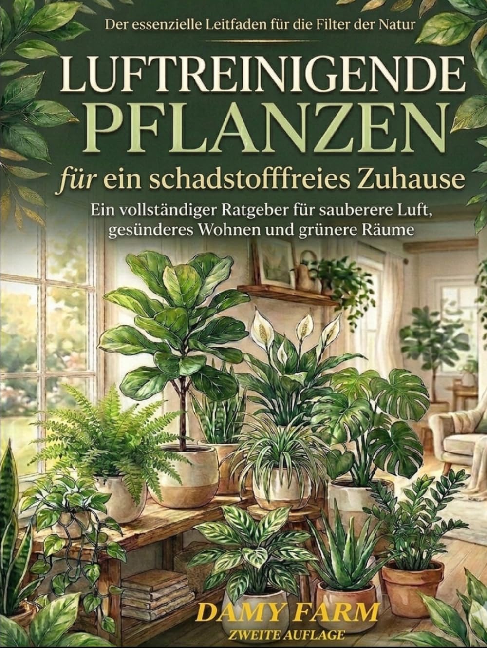 capítulo por capítulo baixar LUFTREINIGENDE PFLANZEN für ein schadstofffreies Zuhause: Ein vollständiger Ratgeber für sauberere Luft, gesünderes Wohnen und grünere Räume (German Edition)