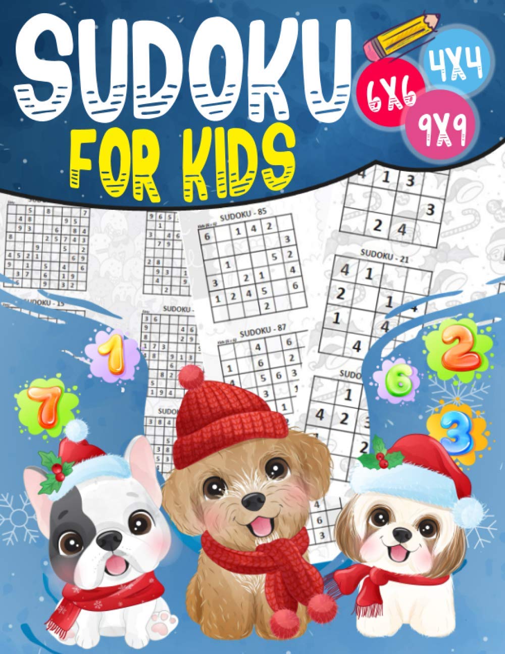 ler totalmente Sudoku for kids 4x4-6x6-9x9: 270 easy level grids with instructions and solutions, For boys and girls