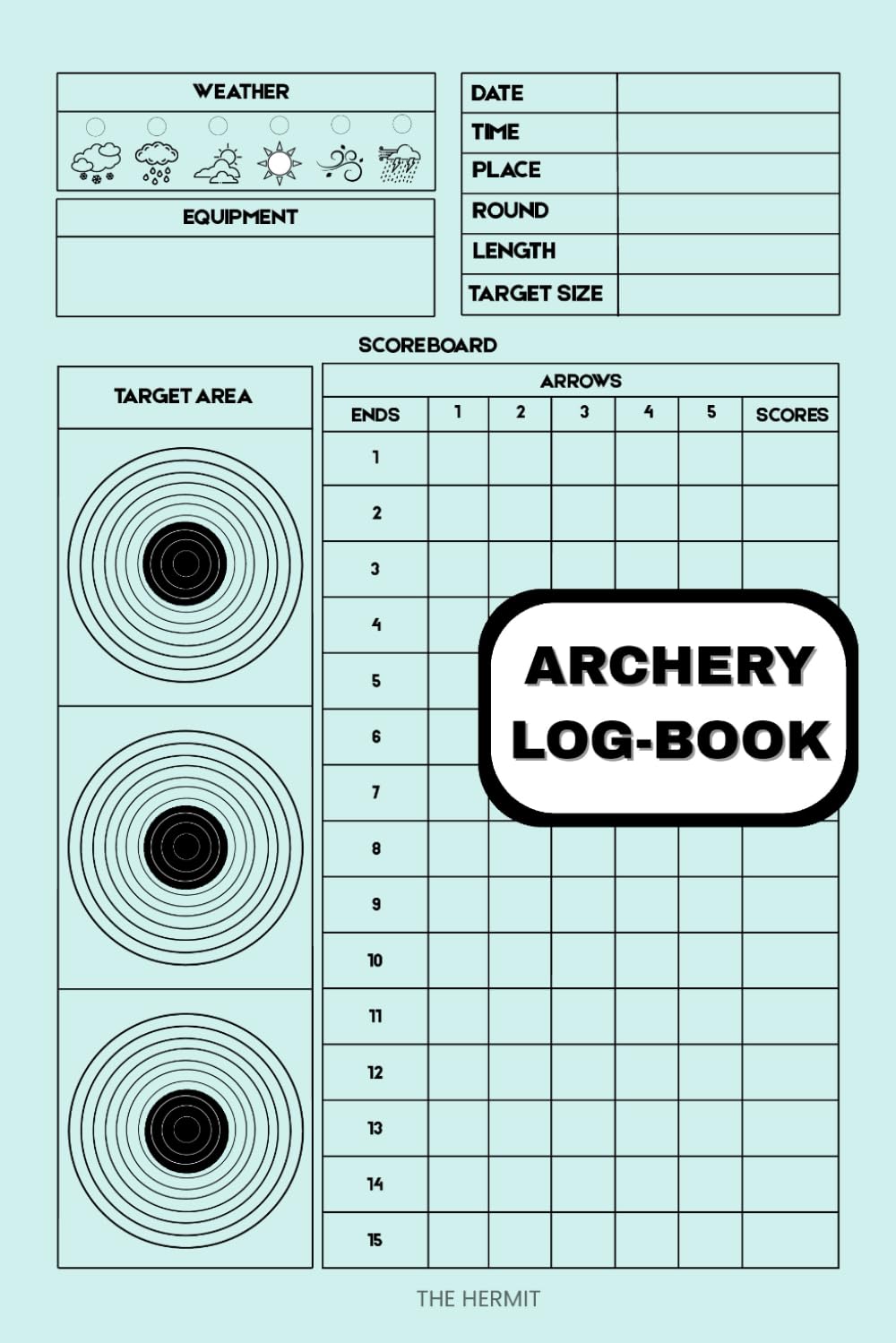 ler totalmente Archery Log Book: Practice, Training & Competition Score Tracker for Recurve, Compound & Traditional Archers