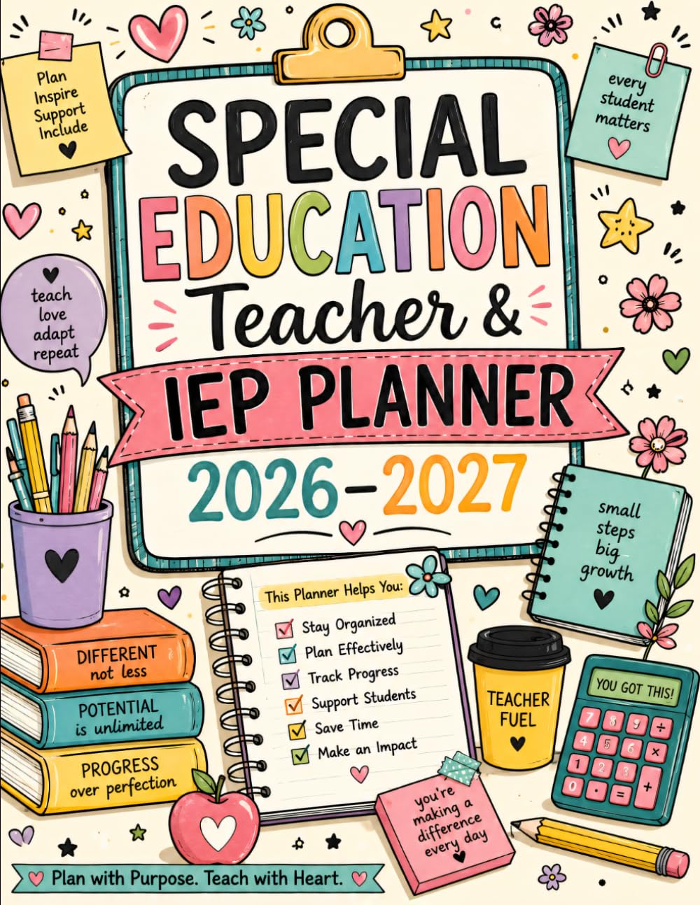 capítulo por capítulo baixar Special Education Teacher & IEP Planner 2026–2027: Goal-Aligned Lessons, Small-Group Instruction, Accommodations, and Student Progress