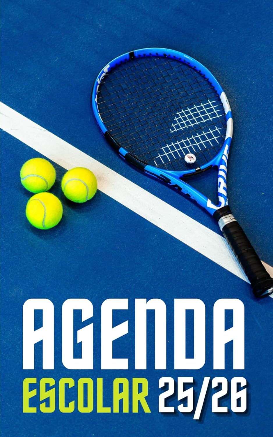 capítulo por capítulo baixar Agenda escolar 2025-2026 Tenis: Planificador diario para niñas y niños | material escolar Ideal para Estudiantes de primaria colegio secundaria | Portada Deportes de raqueta (Spanish Edition)