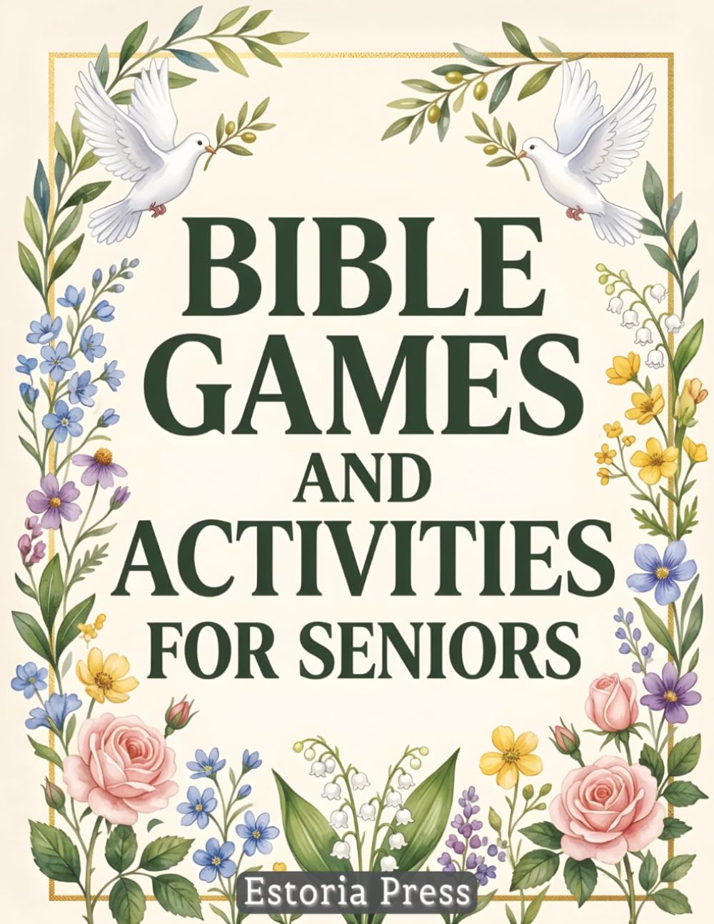 Bible Games and Activities for Seniors: Large-Print Christian Word Search Book with Crossword Puzzles, Devotional Verse Challenges, Faith-Based Brain Teasers, and Relaxing Fun for Adults baixar o livro de graça