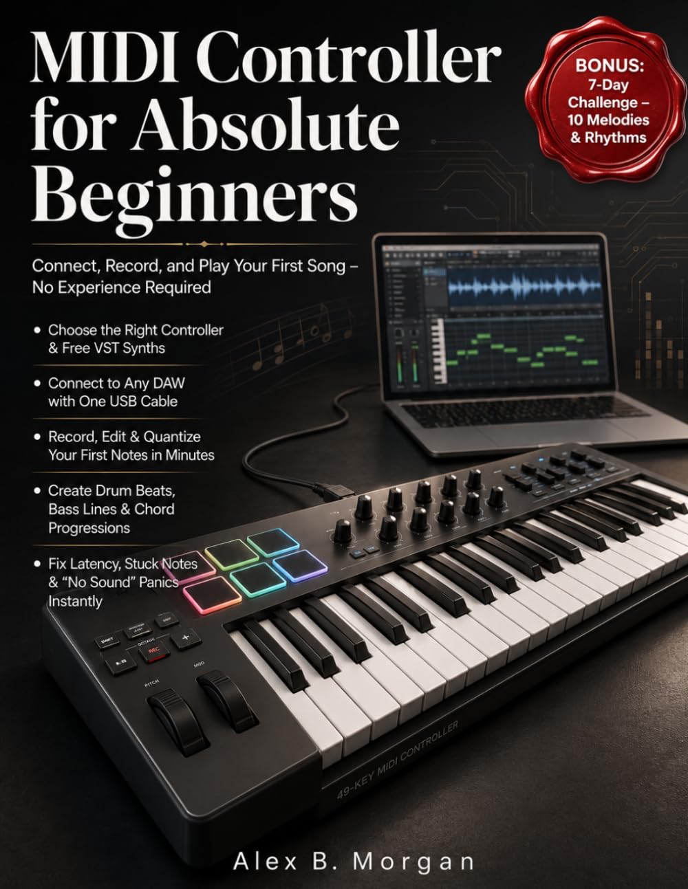 capítulo por capítulo baixar MIDI CONTROLLER FOR ABSOLUTE BEGINNERS: Connect, Record, and Play Your First Song – No Experience Required