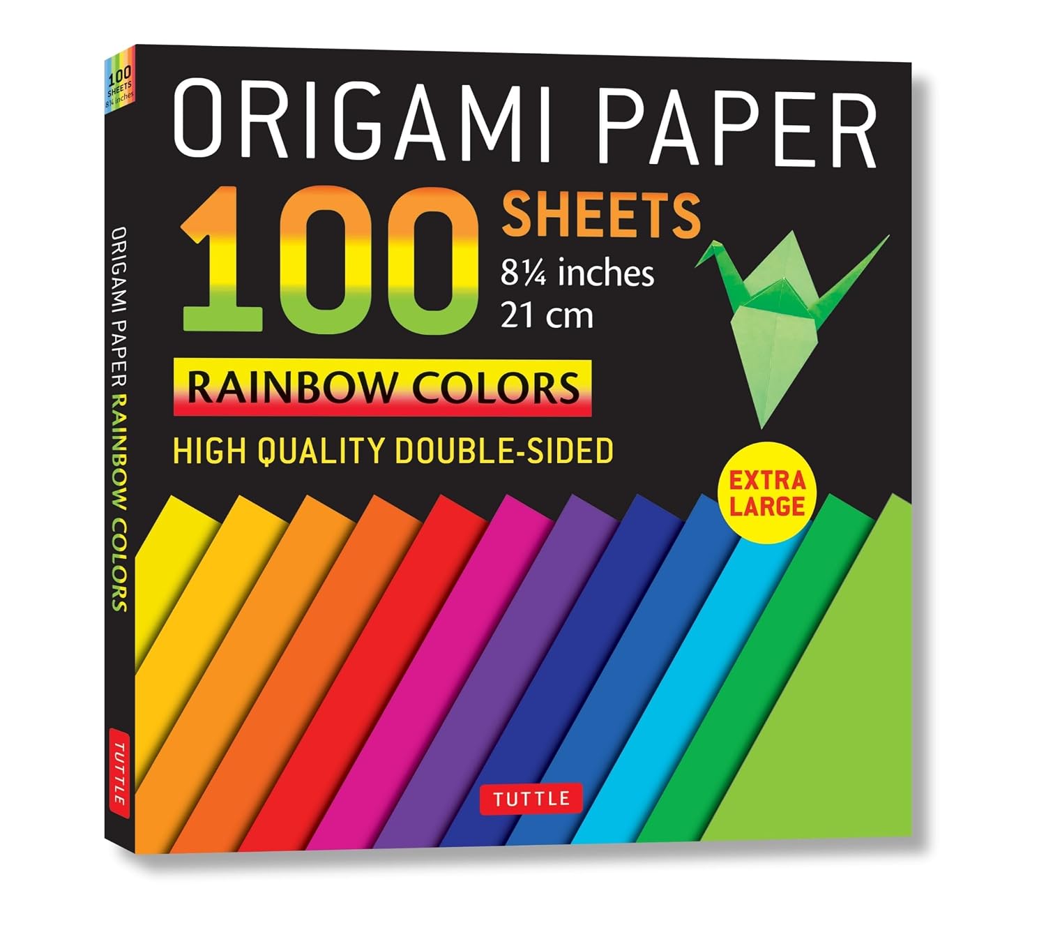 Origami Paper 100 Sheets Rainbow Colors 8 1/4 (21 CM): Extra Large Double-Sided Origami Sheets Printed with 12 Different Color Combinations (Instructions for 5 Projects Included) baixar livro de graça