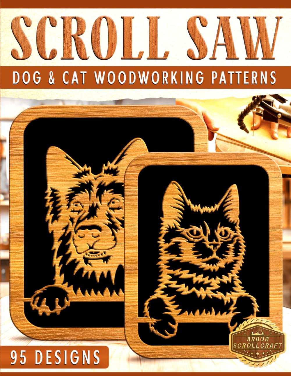 Scroll Saw: Dog & Cat Woodworking Patterns – 95 Designs (Scroll Saw Patterns) baixar o livro de graça