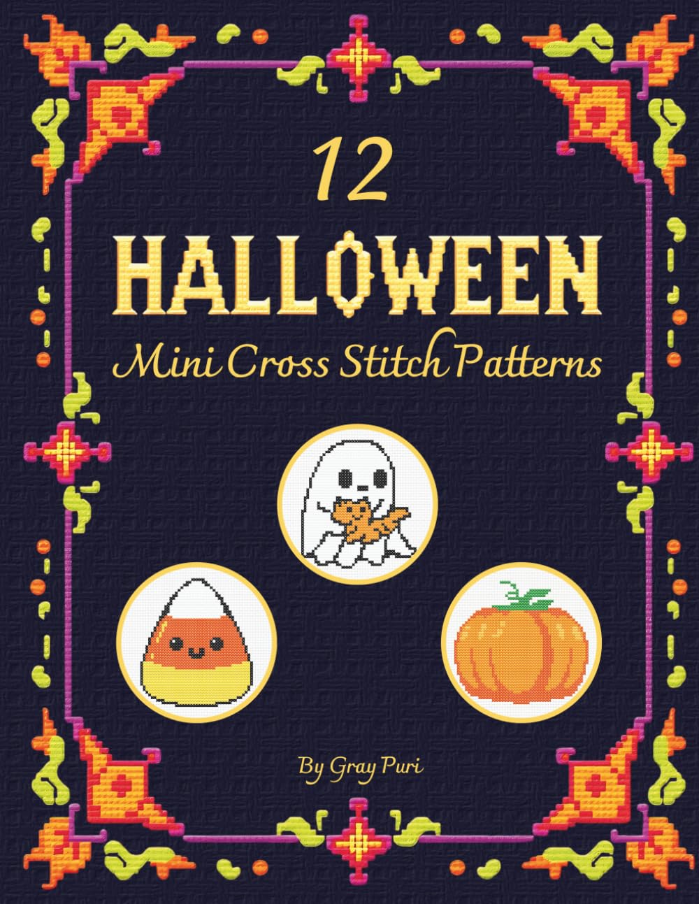 capítulo por capítulo baixar Halloween Mini Cross Stitch Patterns: 12 Small Designs for Quick Stitches
