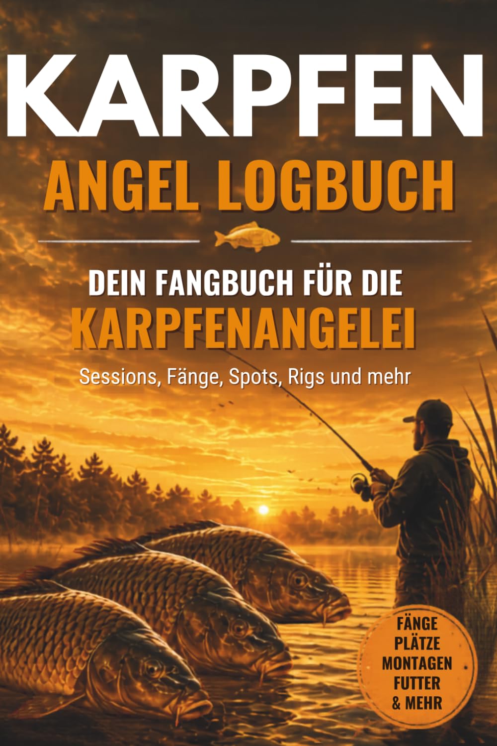 Karpfen Angel Fangbuch: Logbuch für Karpfenangler - Angeltagebuch für Spot, Köder, Montage, Wetter und Fänge (Angel-Logbuch Reihe) (German Edition) baixar o livro de graça