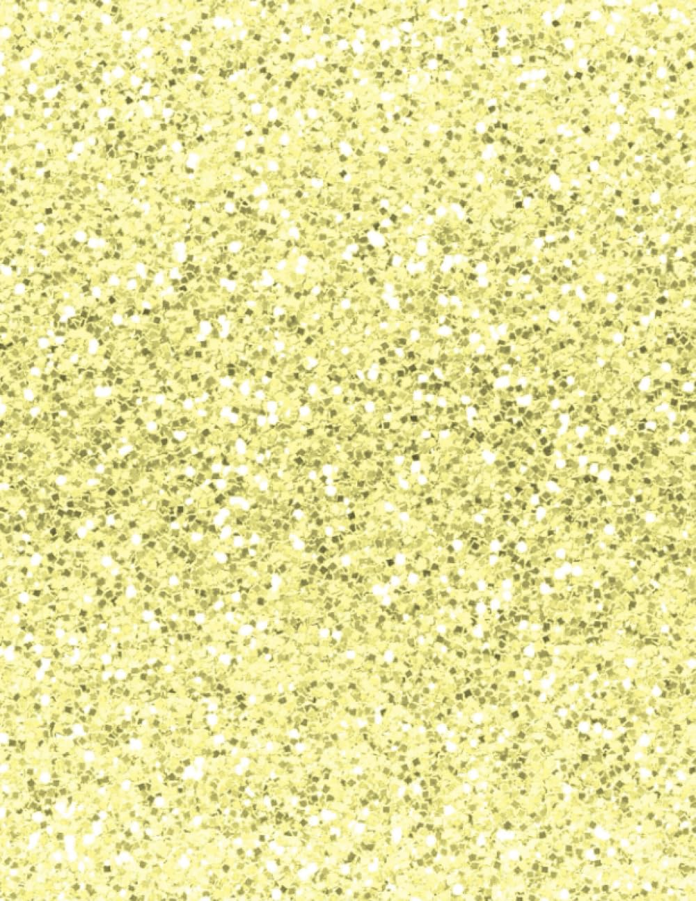 ler totalmente Light Yellow Glitter Graph Paper Notebook: 8.5 X 11 Quad Ruled Journal For Taking Notes, Drawing Graphs, And Diagrams, Light Yellow Glitter Cover - 5 Squares/Inch Grid Paper