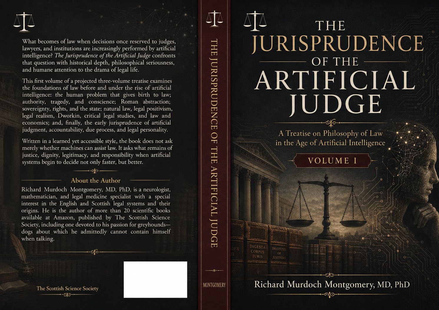 THE JURISPRUDENCE OF THE ARTIFICIAL JUDGE: Philosophy of Law in the Age of Evolving Artificial Intelligence Volume I (Law and phylosophy of Law) (English Edition) baixar livro de graça