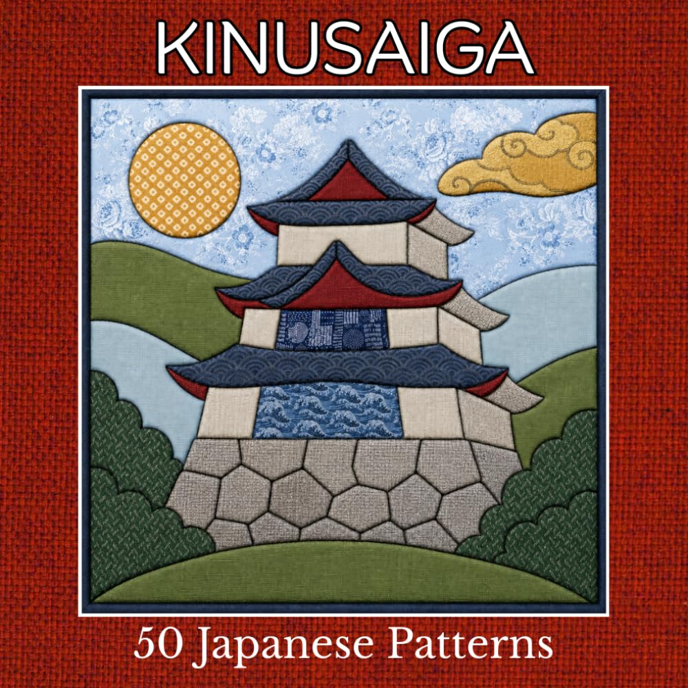 capítulo por capítulo baixar Kinusaiga Fabric Art: 50 Beautiful Japanese Design Templates for No-Sew Japanese Patchwork Beginner Friendly