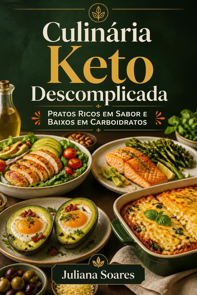 ler totalmente Culinária Keto Descomplicada: Pratos Ricos em Sabor e Baixos em Carboidratos
