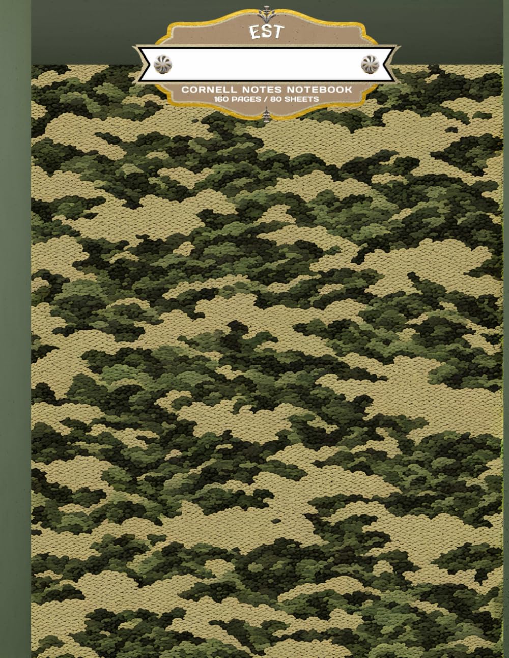 capítulo por capítulo baixar CAMO CAMOFLOUGE MILITARY FABRIC * CORNELL NOTES SYSTEM COLLEGE COURSE NOTEBOOK+BONUS: Address/CellPhone Contact-Fraternity Sorority Men Women Journal... Homeschool High School Ivy League University